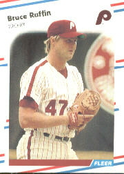 1988 Fleer Baseball Cards      313     Bruce Ruffin